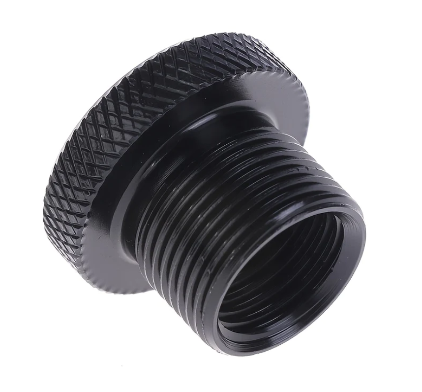 Thread Convert 1/2x28 Thread to 5/8x24 Thread Black Color Aluminum Fue ...