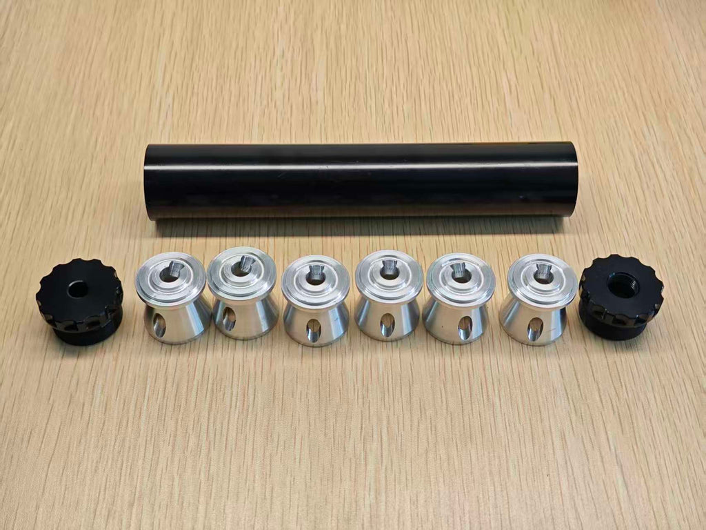 8 Inch Aluminum 1.3 inch OD D CELL K Cup Solvent Trap