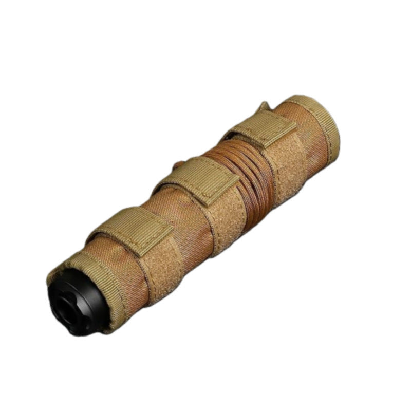 6 Inch Suppressor Cover (5/7/7.5/8/9 inch) with Burn Proof Fiberglass FR Sleeving