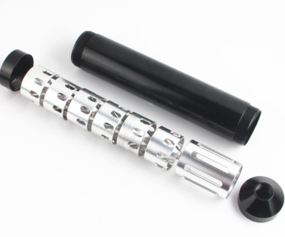 8.5 Inch 1/2-28 5/8-24 Single Core Tube Solvent Trap oil filter suppressor  – Napa Fuel Filter